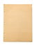 Vintage Ruled Paper Isolated