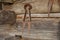 Vintage rusty scissors for shearing sheep