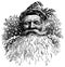 Vintage Santa Illustration