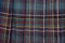 Vintage Scottish tartan patterned wool kilt worn by clans