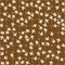 Vintage seamless pattern for bedlilnen, undergarment, pillow, wallpaper, textile with bird cherry blossoms. Vector illustration