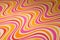 Vintage seventies wallpaper paper pattern yellow red orange pink