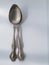 Vintage silverware spoons