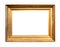 Vintage simple wide wooden picture frame