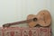 Vintage six-string romantic saloon German guitar, pre-1945