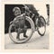 Vintage Snapshot: Cute Boy & Bicycle, ca.1940s-1950s
