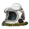 Vintage space helmet