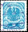 Vintage stamp printed in Austria 1920 shows coat of arms