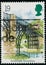 Vintage stamp printed in Great Britain 1989 shows Industrial Archaeology