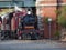 Vintage Steam Locomotive Arriving at Bendigo