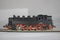 Vintage steam locomotive model electrical toy