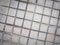 Vintage style design of gray mosaic tile texture floor