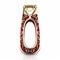 Vintage Style Gold, Red, And White Bottle Opener Charm