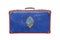 Vintage suitcase with Guam flag