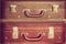 Vintage suitcases