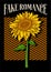 Vintage Sunflower Vector Shirt Design
