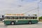 Vintage Swiss Saurer trolley bus