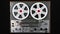 Vintage Tape Recorder Music Film Rolling