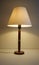 Vintage teak table lamp