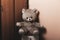 Vintage Teddy bear stuffed toy alone