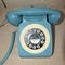 vintage telephone communication, 746 Rotary Dial Corded Telephone