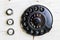 Vintage Telephone Dial Numbers