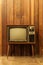 Vintage television or tv