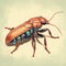 Vintage Termite Illustrations In Pastel By Robert Huston