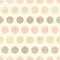 Vintage textile polka dots seamless pattern