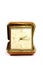 Vintage Timepiece Clock on White Background