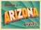Vintage Touristic Greeting Card from Arizona.