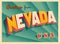 Vintage Touristic Greeting Card from Nevada.