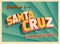 Vintage Touristic Greeting Card From Santa Cruz, California.