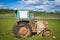 Vintage tractor  on the Dales High Way between Newbiggin on Lune and Appelby in westmorland