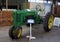 Vintage tractor in Pacific National Exhibition in Vancouver, British Columbia, Canada