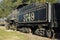 Vintage train engine with coal car from church street station rail road