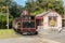 Vintage train in Shantytown Heritage Park