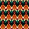 Vintage triangle seamless pattern