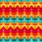 Vintage triangle seamless pattern