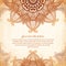 Vintage tribal style lacy abstract background
