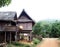 Vintage tropical hard wood and bamboo construction handcrafted woodwork house