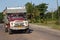 Vintage truck on the street of Cuba