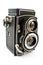 Vintage two lens photo camera