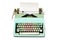 Vintage typewriter isolated