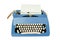 Vintage typewriter isolated