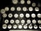 Vintage Typewriter Keys