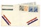 Vintage USA Airmail Envelope