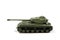 Vintage Used Child`s Toy Tank On White Background