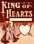 Vintage Valentine King of Hearts background