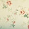 Vintage victorian wallpaper with floral pattern